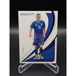   Davide Frattesi /25 focis kártya – 2024-25 Panini Immaculate – Olaszország