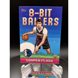   RC Cooper Flagg 8-Bit Ballers NBA kosaras kártya - 2025-26 Topps Basketball - Dallas Mavericks