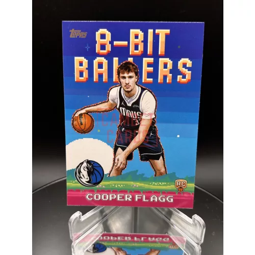 RC Cooper Flagg 8-Bit Ballers NBA kosaras kártya - 2025-26 Topps Basketball - Dallas Mavericks