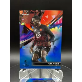   Tim Weah /150 számozott focis kártya - Topps Finest - Lille
