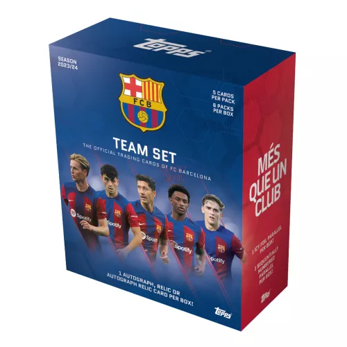 2023-24 Topps FC Barcelona Team Set