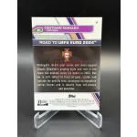 Cristiano Ronaldo #63 Road to UEFA Euro 2024 Sorszámozott Parallel Kártya 48/75 – 2023 Topps Finest – Portugália