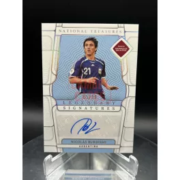   Nicolas Burdisso /99 aláírt focis kártya - 2022 Panini National Treasures - Argentína