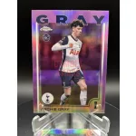 Archie Gray /299 számozott focis kártya - Topps Chrome - Tottenham