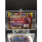 Ollie Watkins /10 aláírt focis kártya - 2024-25 Panini Prizm Premier League Penmanship Signatures Gold Breakaway