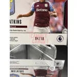 Ollie Watkins /10 aláírt focis kártya - 2024-25 Panini Prizm Premier League Penmanship Signatures Gold Breakaway