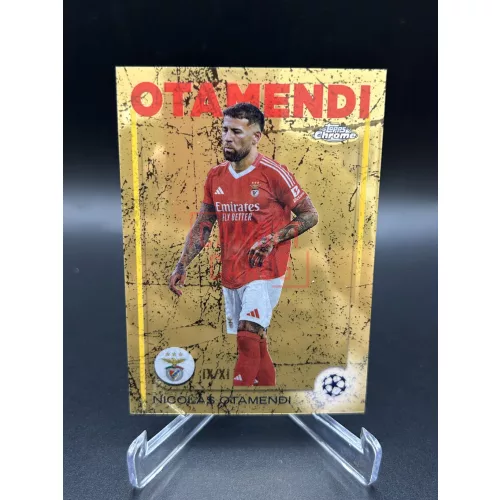 Nicolas Otamendi /XI SP focis kártya – 2024-25 Topps Chrome UEFA – Benfica