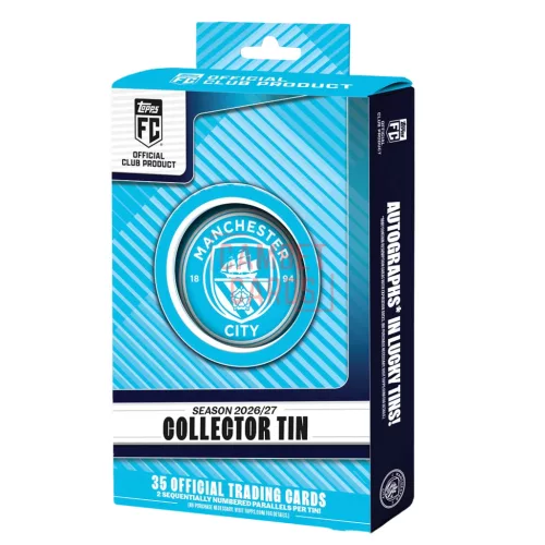 2026‑27 Topps Manchester City – Collector Tin