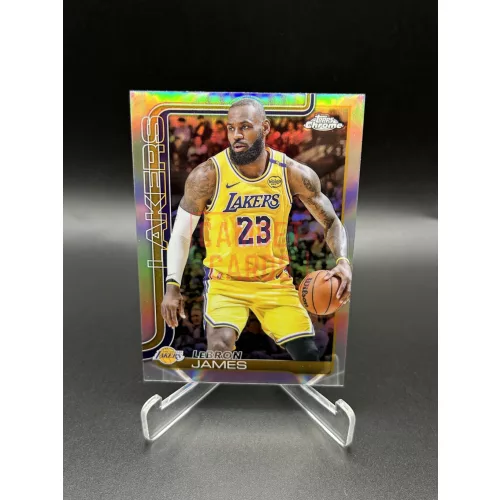 LeBron James Refractor NBA kosárlabda – 2025-26 Topps Chrome Basketball – Los Angeles Lakers