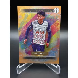   Heung-Min Son /5 focis kártya – 2024/25 Topps Inception UEFA Club Competitions – Tottenham Hotspur