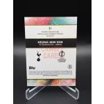 Heung-Min Son /5 focis kártya – 2024/25 Topps Inception UEFA Club Competitions – Tottenham Hotspur