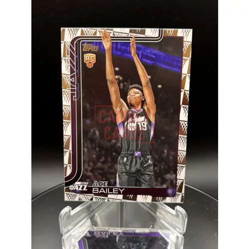 RC Ace Bailey Season Tip Off Parallel NBA kosaras kártya – 2025-26 Topps Flagship Basketball – Utah Jazz