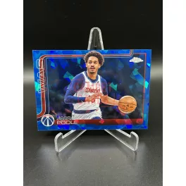   Jordan Poole #207 NBA kosaras kártya – 2025–26 Topps Chrome Sapphire Basketball – Washington Wizards