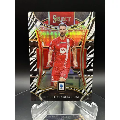 Roberto Gagliardini /20 Zebra focis kártya - 2023-24 Panini Select Serie A - Monza
