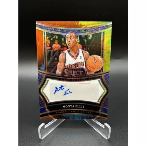 Monta Ellis /25 Tie-dye aláírt NBA kosaras kártya – 2024-25 Panini Select  – Golden State Warriors