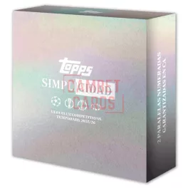2025-26 Topps Simplicidad UEFA Club Competitions Hobby Box