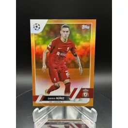   Darwin Nunez /25 focis kártya - 2022-23 Topps UCC - Liverpool