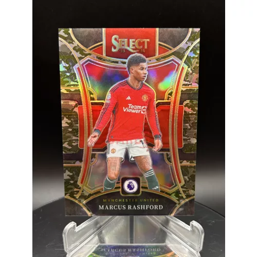 Marcus Rashford /175 focis kártya - 2023-24 Panini Select Premier League - Manchester United