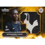 2025 Topps Soccer UEFA Club Competitions Summer Signings Hobby Box