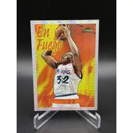 Shaquille O'Neal En Fuego insert kártya 1996-97 Topps Season's Best - Orlando Magic