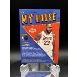 Lebron James My House Red Wave insert kosaras kártya - 2021-22 Panini Donruss Optic - Los Angeles Lakers