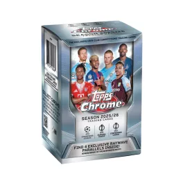 2025-26 Topps Chrome UEFA Club Competitions Value Box