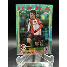   Ayase Ueda /199 számozott focis kártya - Topps Chrome - Feyenoord