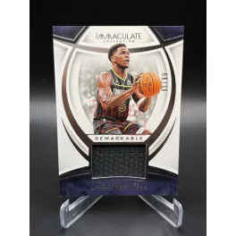   Anthony Edwards RJ-ANT Remarkable Jersey Relic Kártya 85/99 – 2024-25 Panini Immaculate Collection – Minnesota Timberwolves