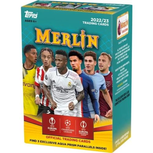 2022-23 Topps Merlin Soccer Blaster Box