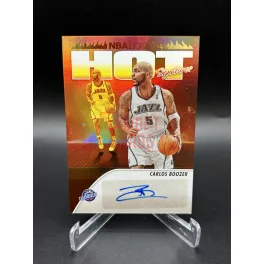   Carlos Boozer aláírt NBA kosaras kártya - 2023-24 Panini Hoops Basketball - Utah Jazz