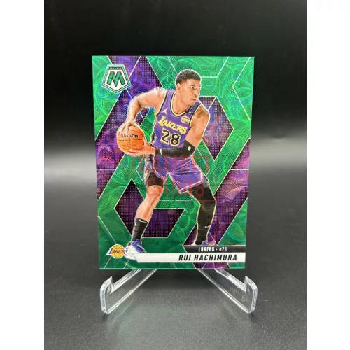 Rui Hachimura /15 Green NBA kosaras kártya - 2024/25 Panini Mosaic - Los Angeles Lakers