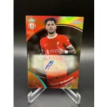 Dominik Szoboszlai /50 Gold aláírt focis kártya – 2023-24 Topps Liverpool FC Chrome – Liverpool FC