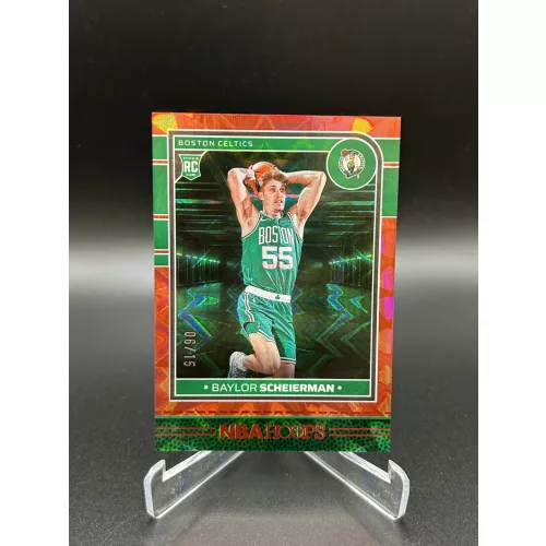 2024-25 NBA Hoops RC Baylor Scheierman Red Explosion /15