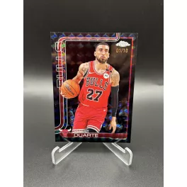   Chris Duarte /10 Black NBA kosaras kártya – 2025-26 Topps Chrome Basketball – Chicago Bulls