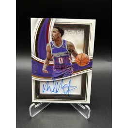   Malik Monk /99 aláírt NBA kosaras kártya – 2022-23 Panini Immaculate  – Sacramento Kings