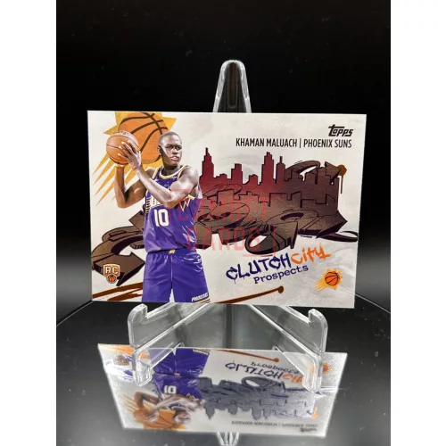 Khaman Maluach Cluth City Prospects NBA kosaras kártya - 2025-26 Topps Flagship Basketball - Phoenix Suns