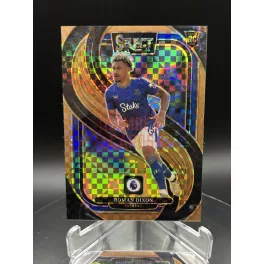   Roman Dixon /125 számozott focis kártya - 2024-25 Panini Select Premier League - Everton