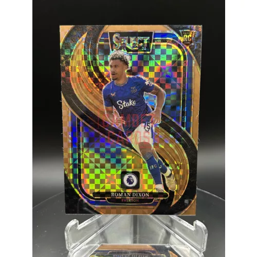 Roman Dixon /125 számozott focis kártya - 2024-25 Panini Select Premier League - Everton