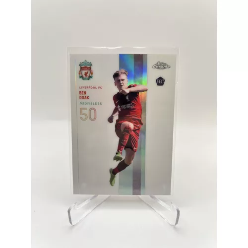 RC Ben Doak - Clinical - Topps Chrome Liverpool insert