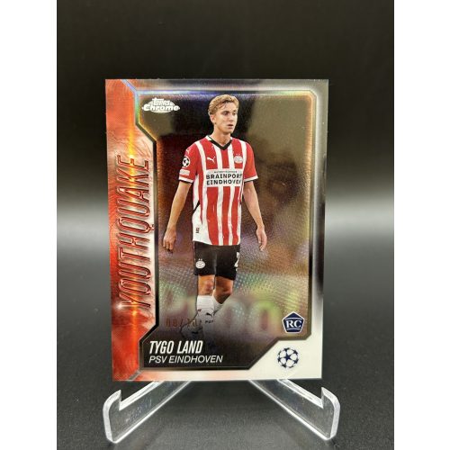 RC Tygo Land /10 Youthquake focis kártya – 2024-25 Topps Chrome UCL - PSV
