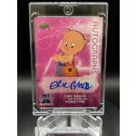 Porky Pig / Cucu malac aláírt kártya - Upper Deck - Looney Tunes