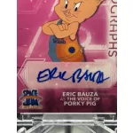 Porky Pig / Cucu malac aláírt kártya - Upper Deck - Looney Tunes