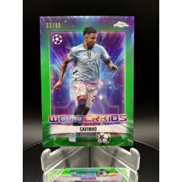   Savinho /99 Wonderkids focis kártya - 2024-25 Topps Chrome - Manchester City