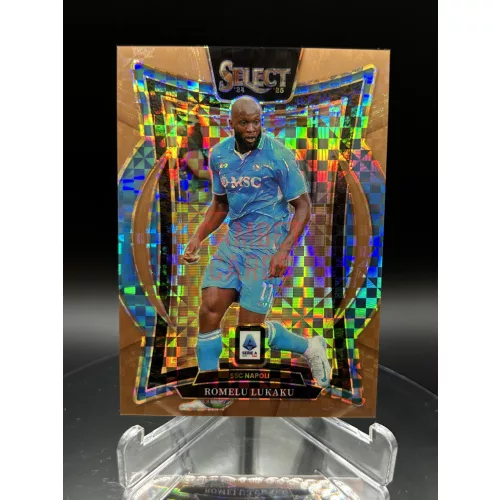 Romelu Lukaku /45 számozott focis kártya - 2024-25 Panini Select Serie A - Napoli