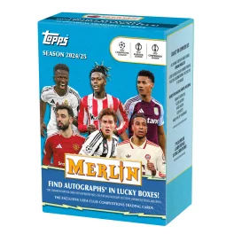   2024‑25 Topps Merlin UEFA Club Competitions Soccer Blaster Box 