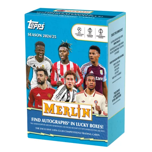 2024‑25 Topps Merlin UEFA Club Competitions Soccer Blaster Box 