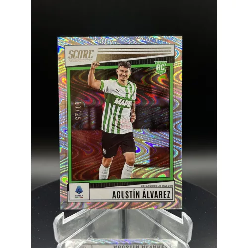 Agustin Alvarez /25 számozott foci kártya - 2022-23 Panini Score Seria A - Sassuolo