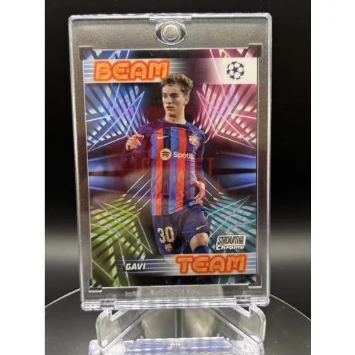 Gavi Beam Team Case Hit focis kártya - 2022-23 Topps Stadium Club Chrome - Barcelona