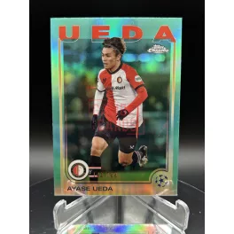   Ayase Ueda /199 számozott focis kártya - Topps Chrome - Feyenoord