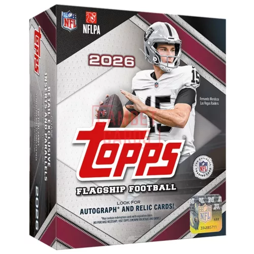 2026 Topps Flagship Football Mega Box